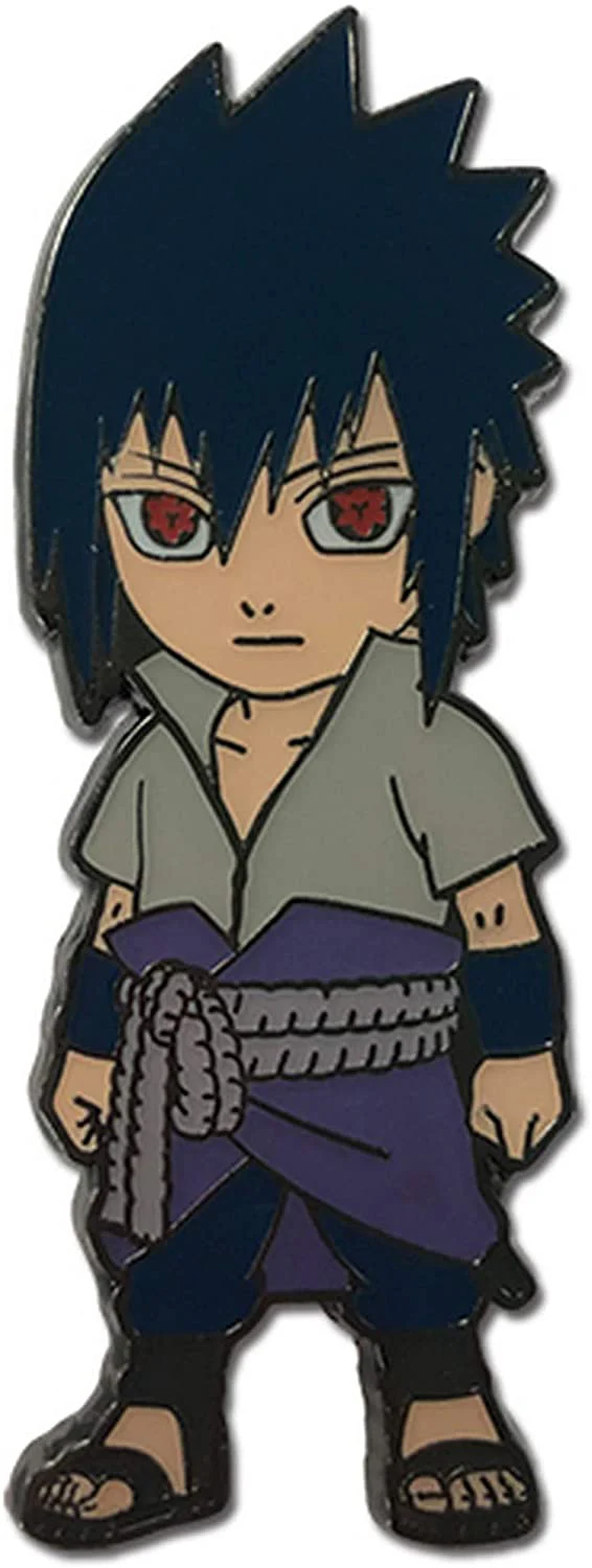 Great Eastern Naruto Shippuden - Sasuke Enamel Single Pin - Image 1