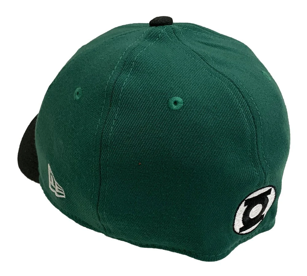Green Lantern Symbol DC Comics New Era 39Thirty Fitted Hat - Large/Xlarge - Image 2