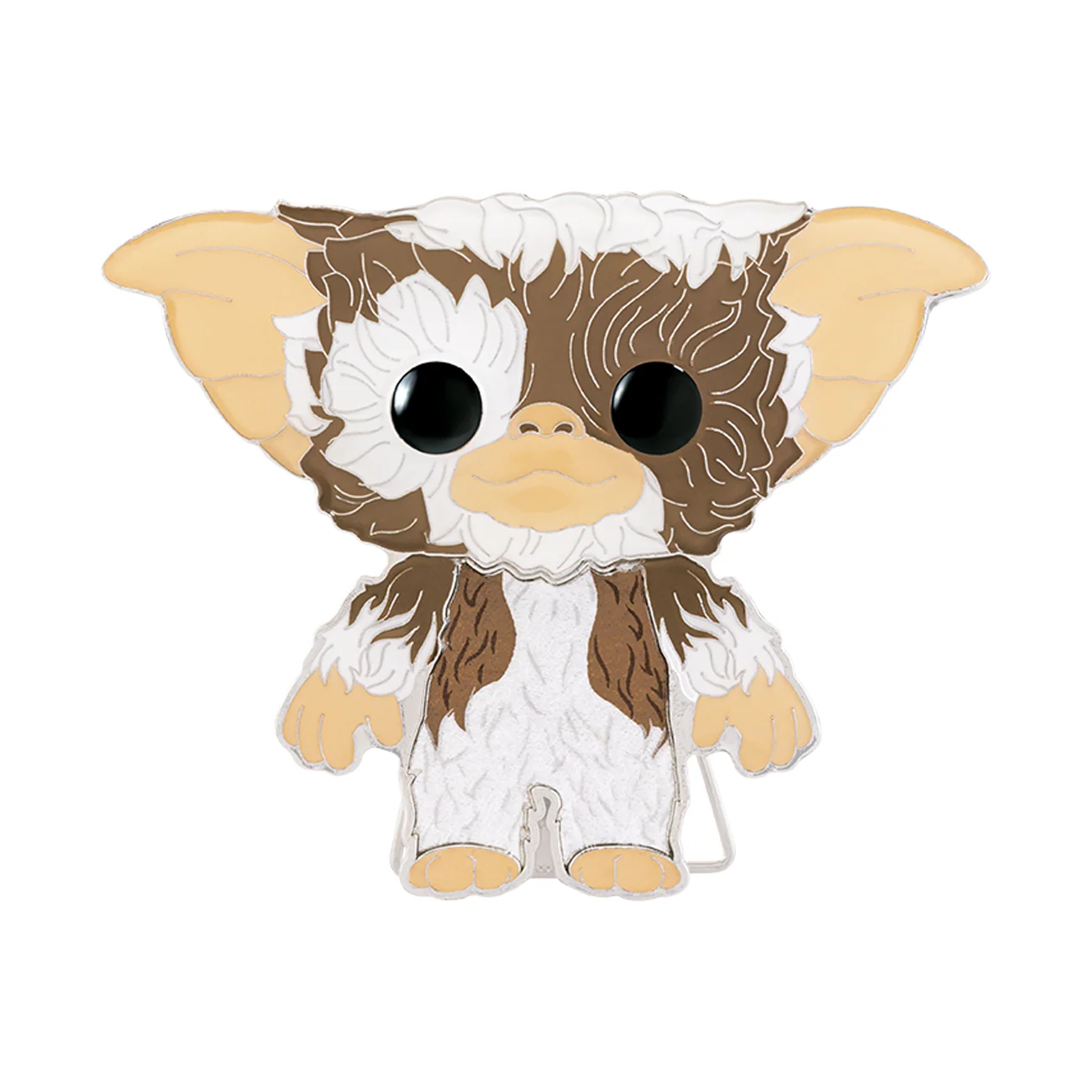 Funko Pop! Pin: Gremlins - Gizmo Flocked #04 - Image 1