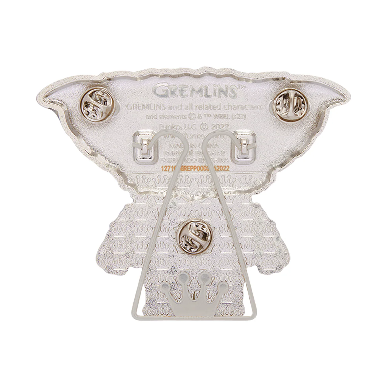 Funko Pop! Pin: Gremlins - Gizmo Flocked #04 - Image 3