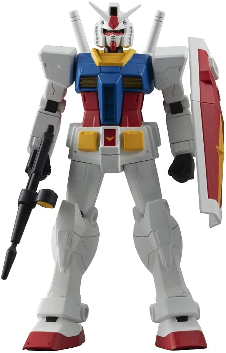 Gundam Ultimate Luminous - Gundam RX-78-2 with Rifle 4" Light Up Figure - Image 1