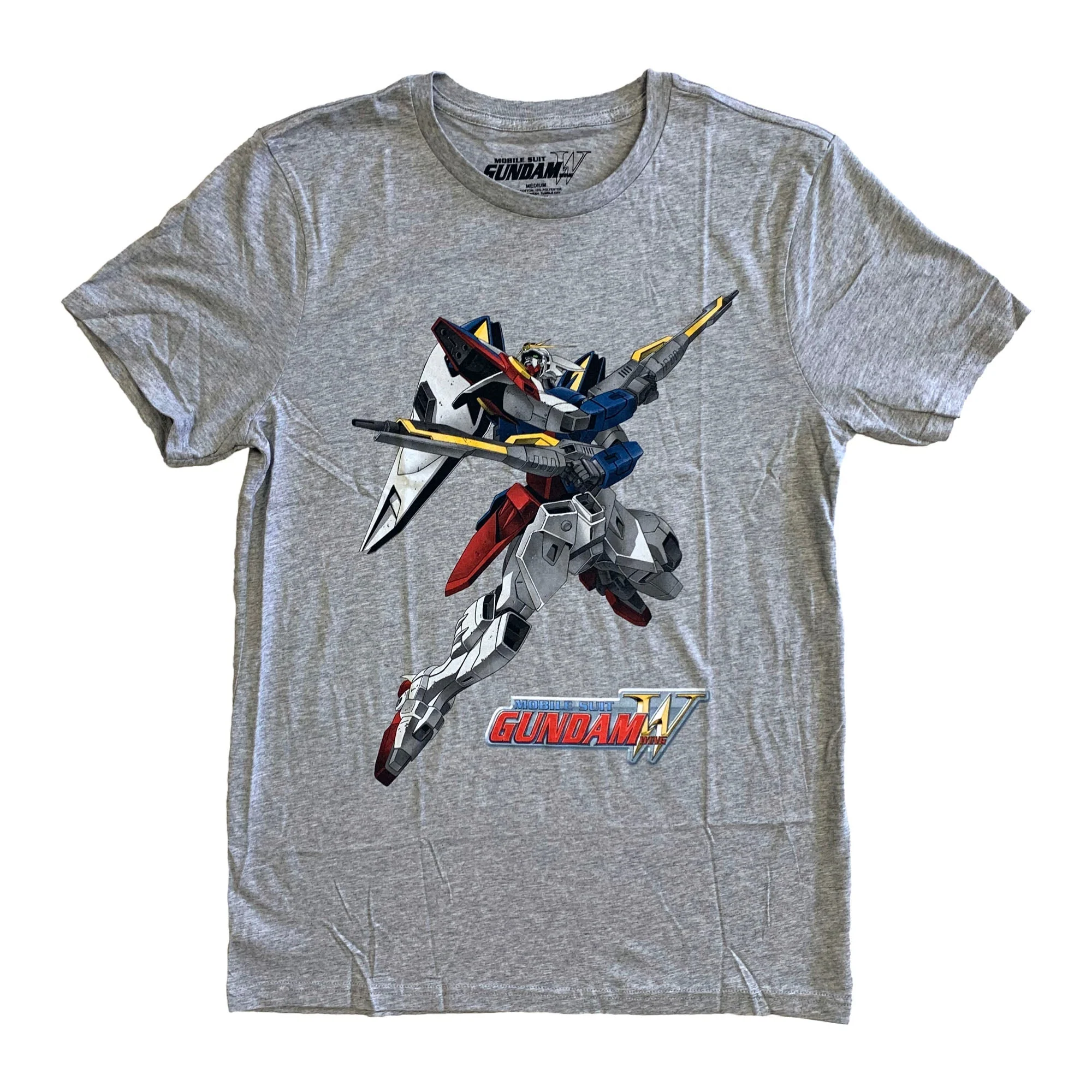 Gundam Wing XXXG 01 Wing Adult T Shirt - Image 1