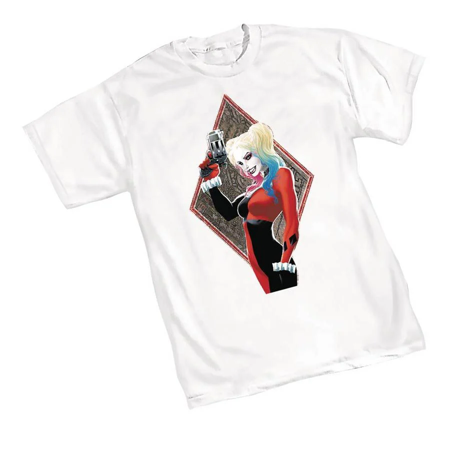 Harley Quinn Gem By Michael Turner Premium Adult T-Shirt - Image 1