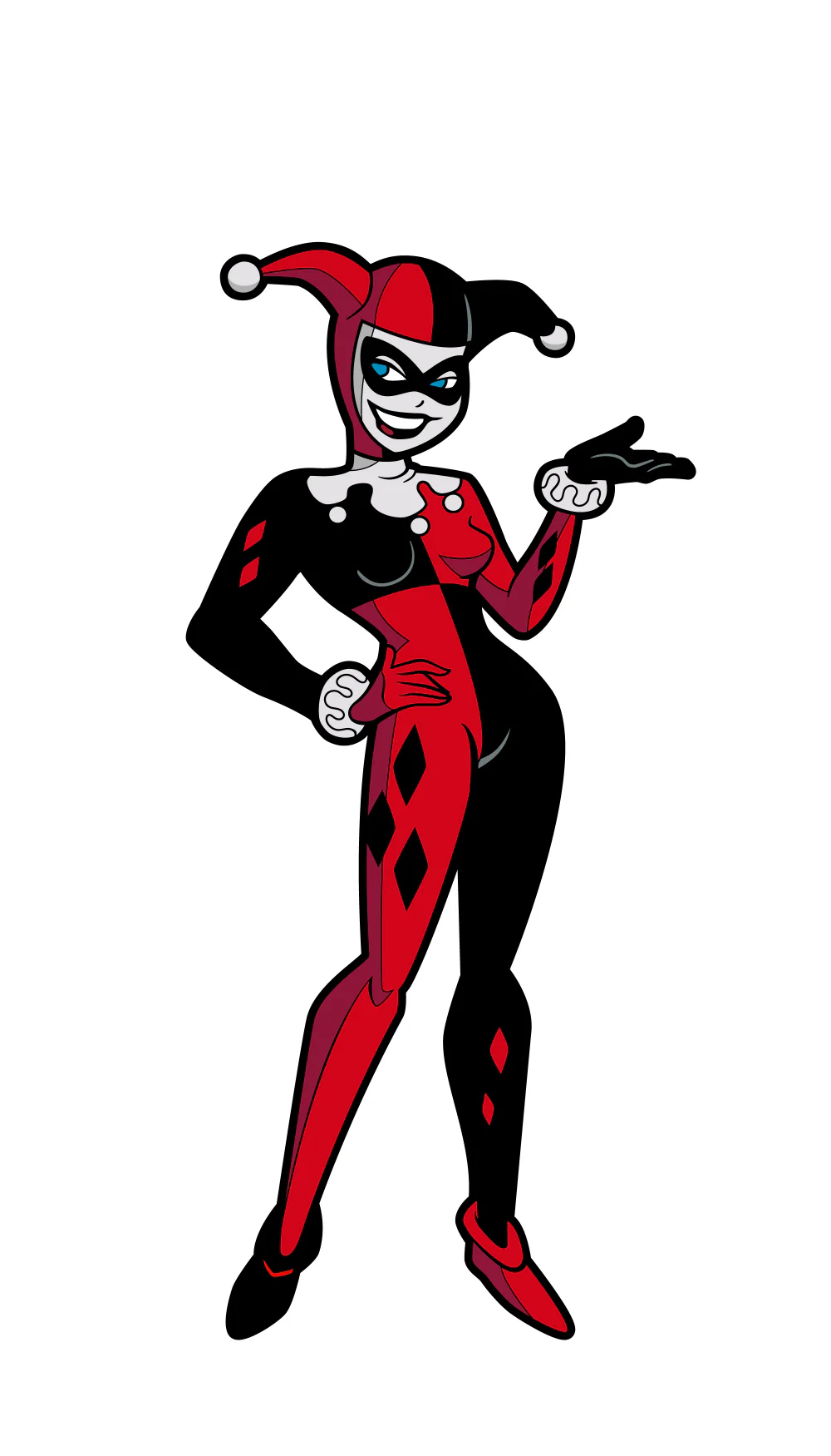 FiGPiN AP Artist Proof Batman the Animated Series Harley Quinn 478 Collectible Enamel Pin - Image 1