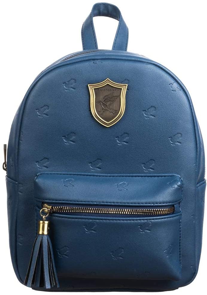 Harry Potter Hogwarts Ravenclaw Faux Leather Mini Backpack Bag - Image 2
