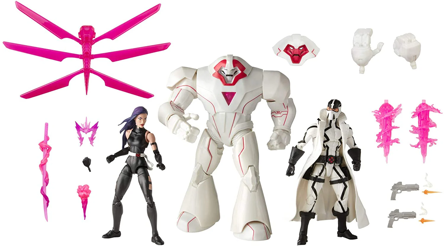 Hasbro Marvel Legends Series X-Men 6" Psylocke, Nimrod, and Fantomex Action Figures 3 Pack - Image 1