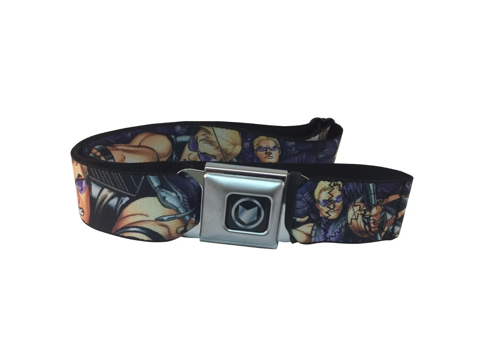 Hawkeye Poses Avengers Marvel Seatbelt Belt - Image 1