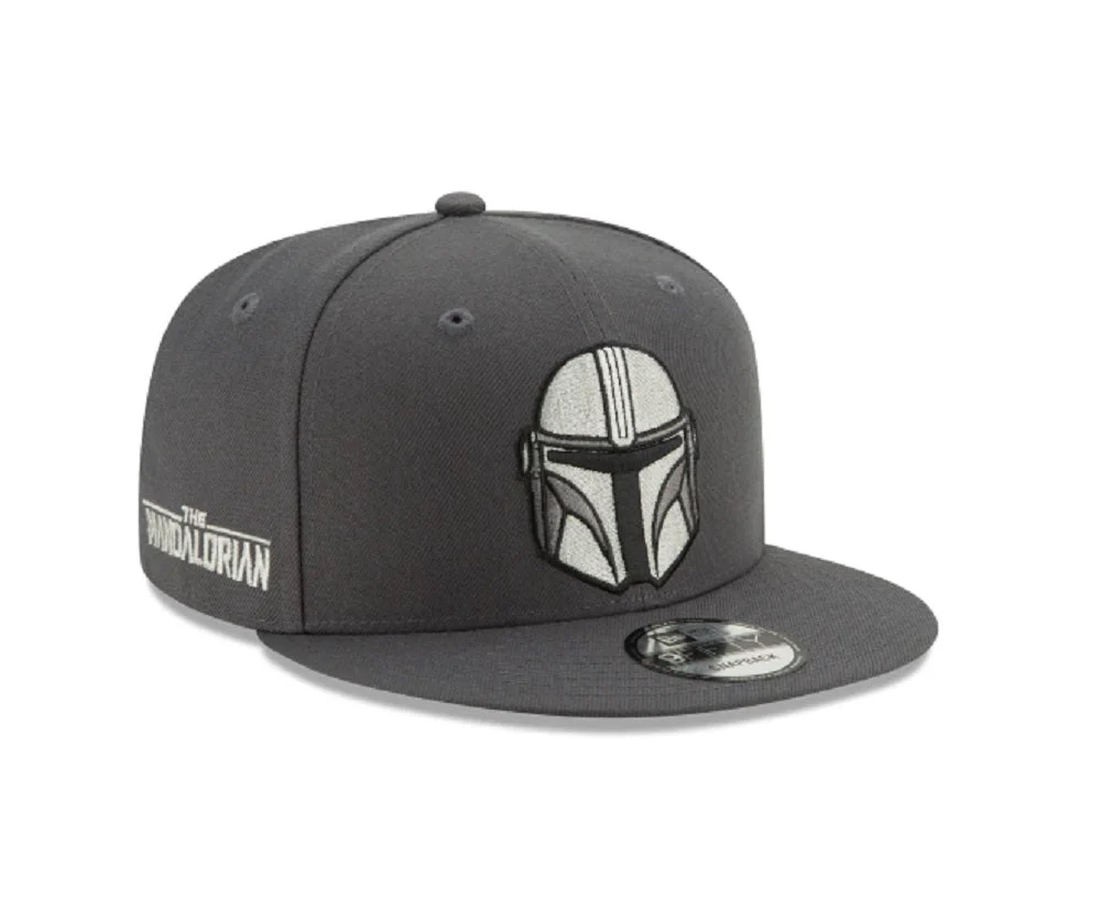 Star Wars The Mandalorian Helmet 9FIFTY New Era Snapback Cap Hat - Image 1