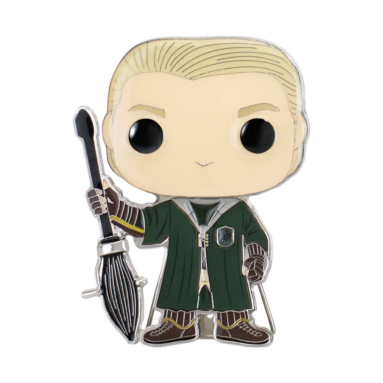 Funko Pop! Sized Pins: Harry Potter - Draco Malfoy Pin - Image 1