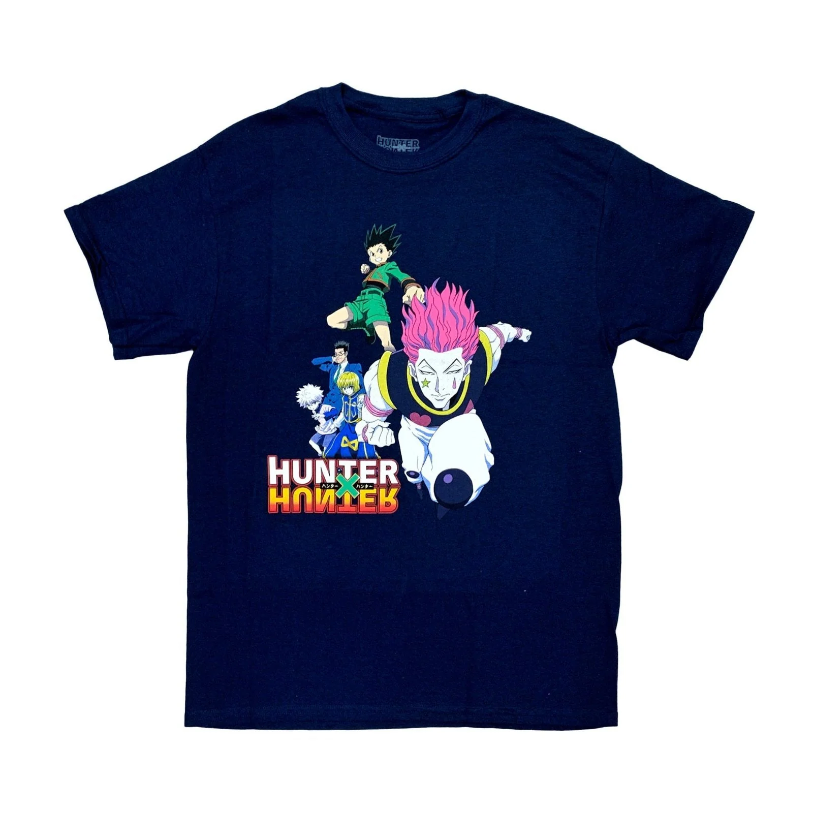 Hunter X Hunter Character Group Anime Adult T-Shirt - Image 1