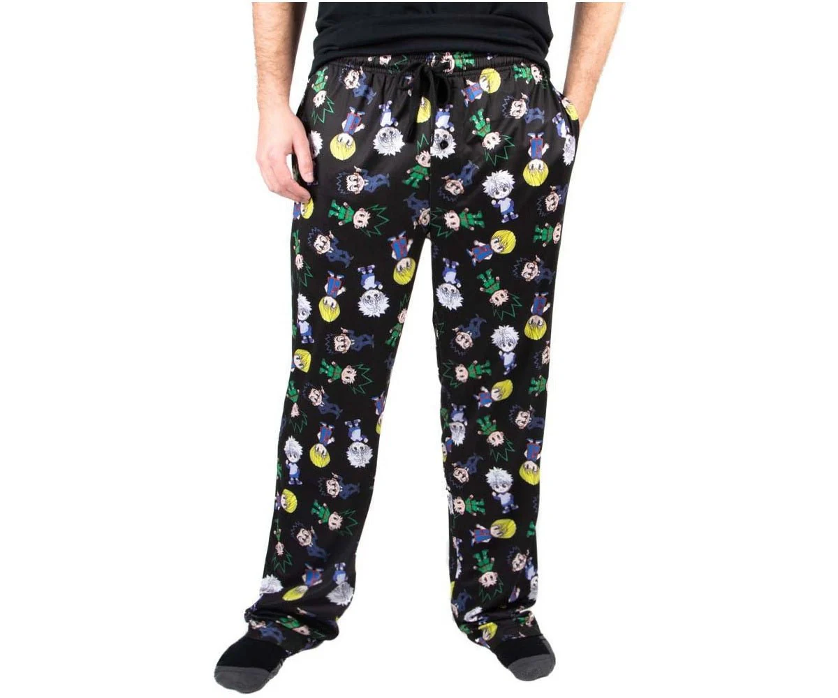 Hunter x Hunter Chibi All Over Anime Adult Unisex Pajama Sleep Pants