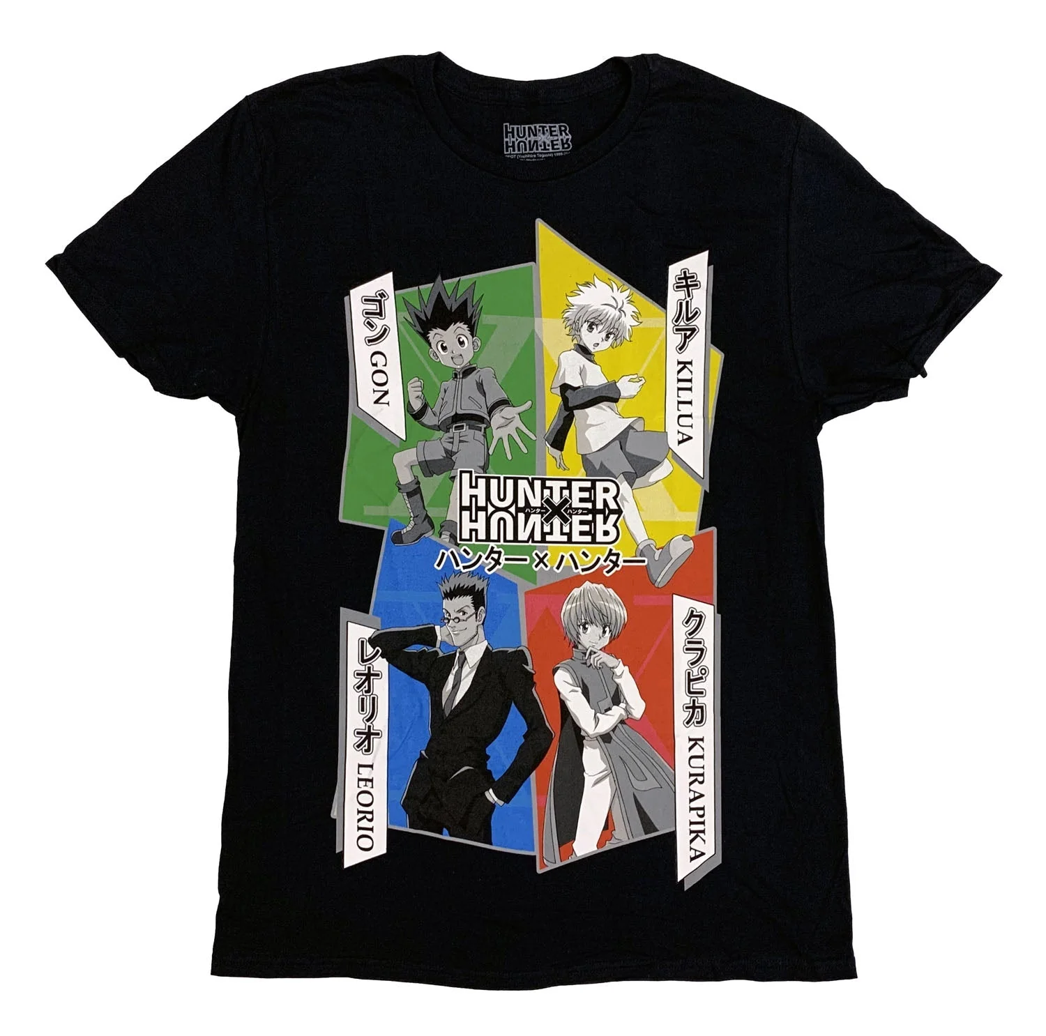 Hunter X Hunter Gon And Group Anime Adult T-Shirt - Image 1