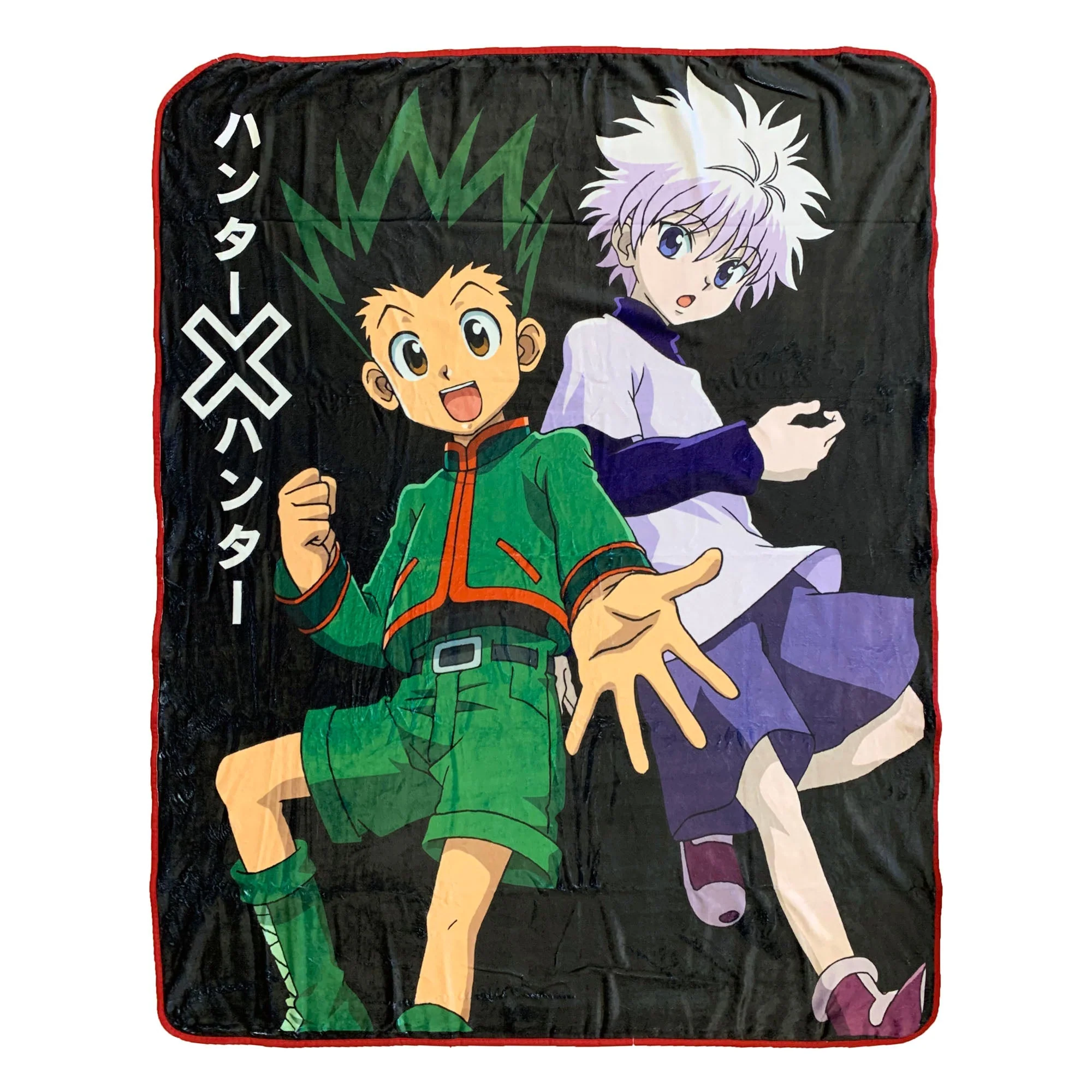 Hunter X Hunter Gon and Killua Anime Fleece Throw Blanket 45in. By 60in. - Image 1