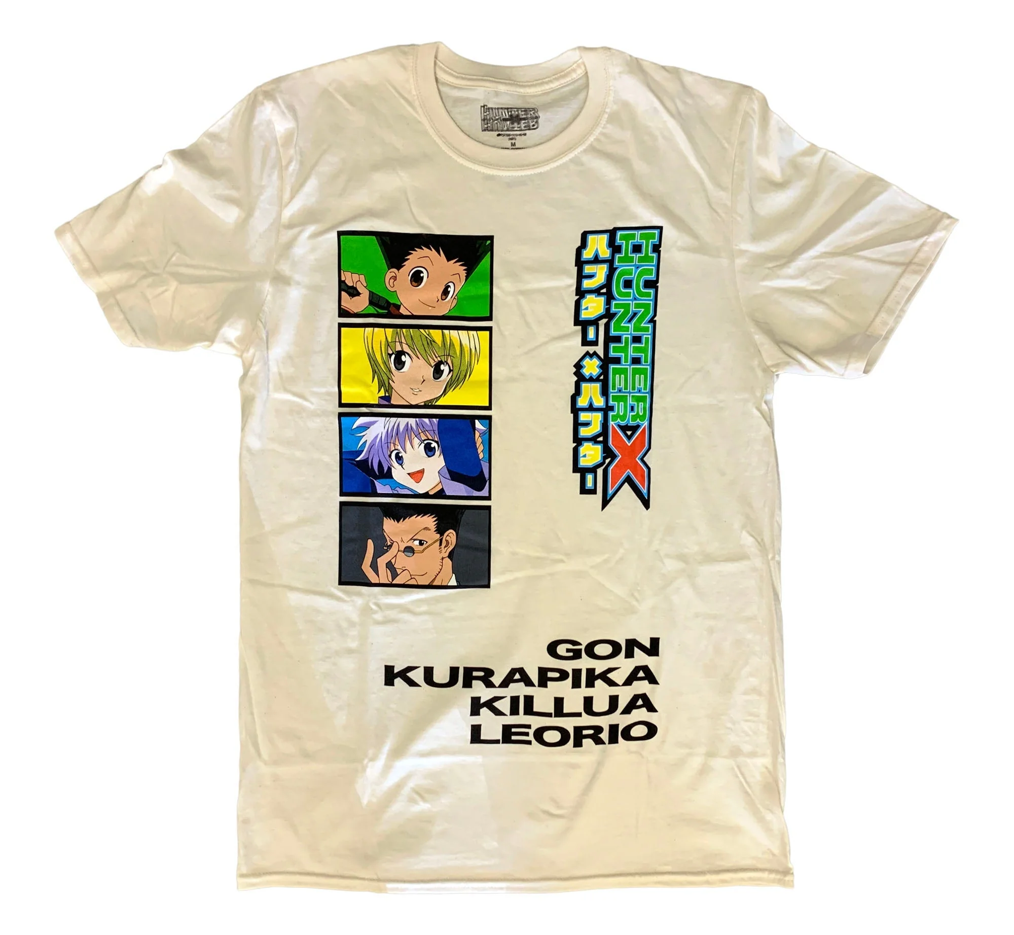 Hunter X Hunter Gon Kurapika Killua Hisoka Logo Anime Adult T-Shirt - Image 1
