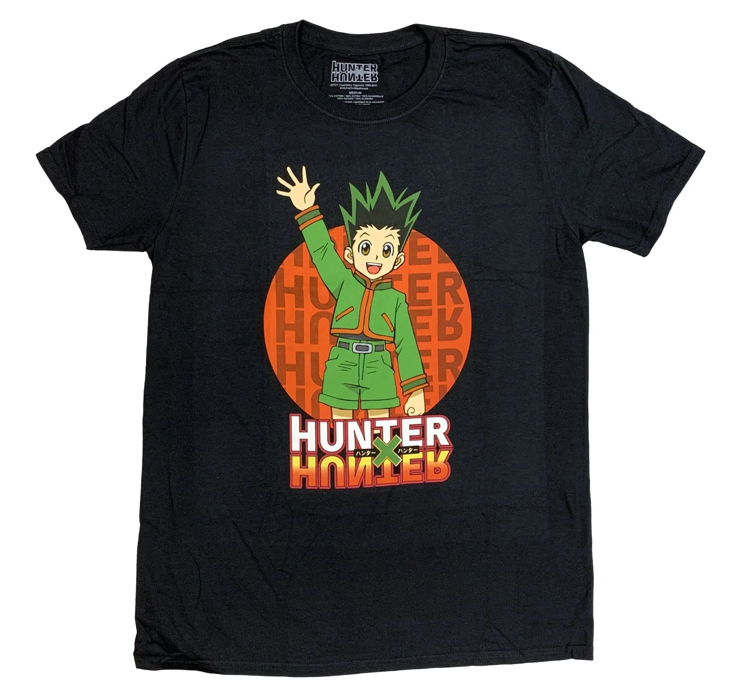 Hunter X Hunter Gon Waving Anime Adult T-Shirt - Image 1