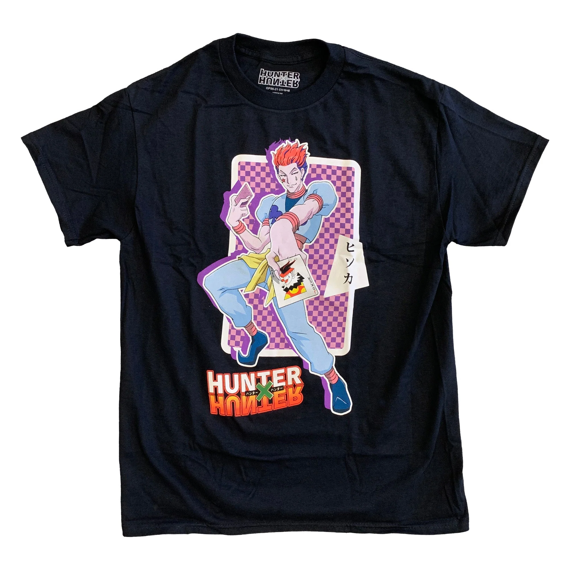 Hunter X Hunter - Hisoka Card Licensed Adult T-Shirt Great Eastern Entertainment - Image 1