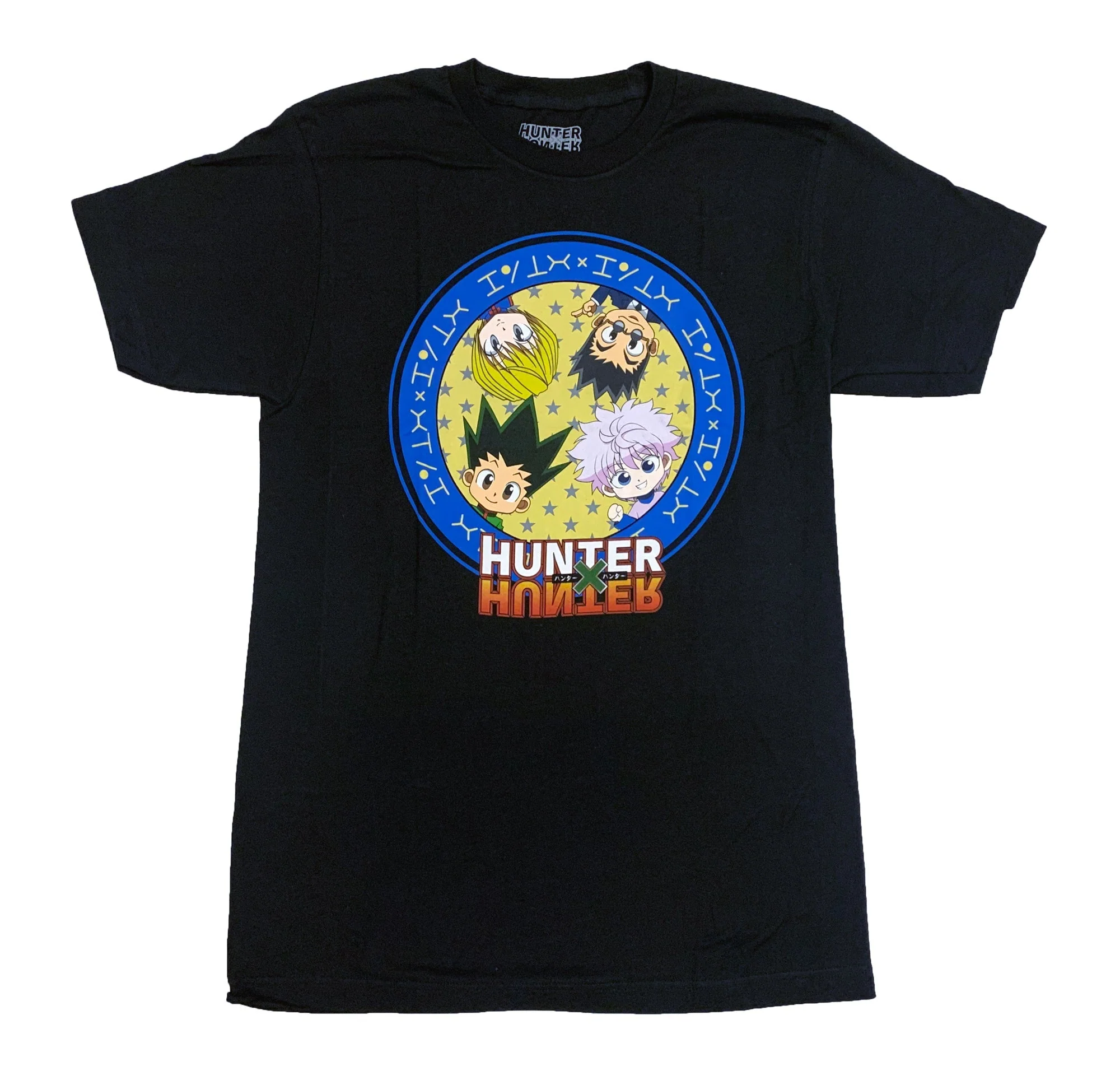 Hunter X Hunter SD Group Anime Adult T-Shirt - Image 1