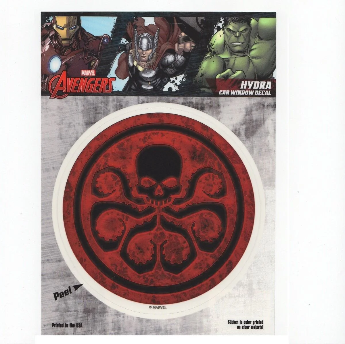 Hydra Logo Marvel Comics Car Window Decal Sticker - Image 1