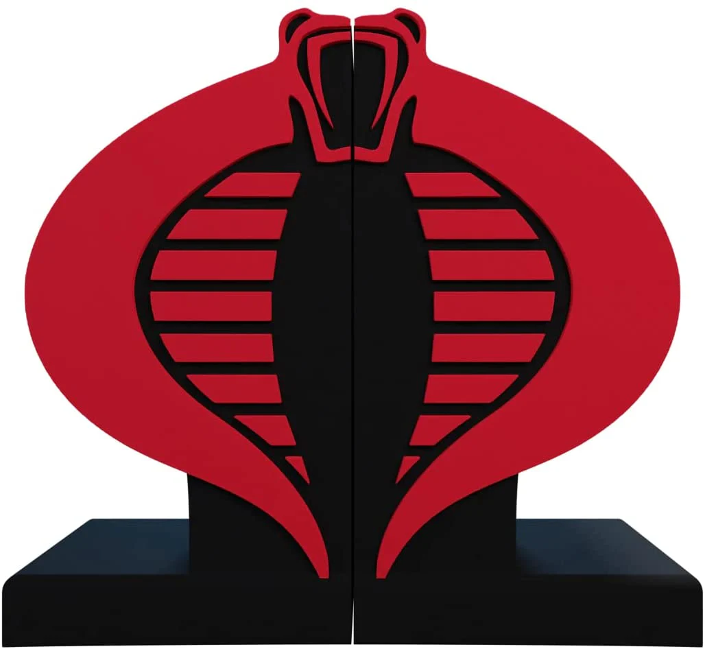 Icon Heroes G.I. Joe Cobra Logo Bookend - Image 1