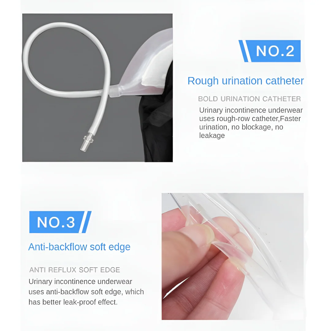 Medical Grade Elderly Helping Reusable Urine Collector Underwear - Image 3