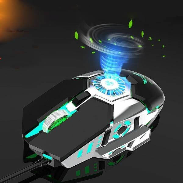 Cooling USB Fan Gaming Mouse - Image 2