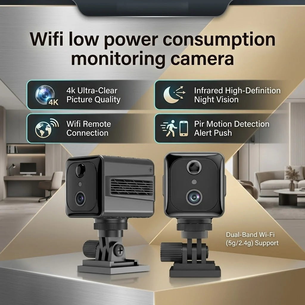 Wide Angle Wireless Mini Security Camera - Image 3