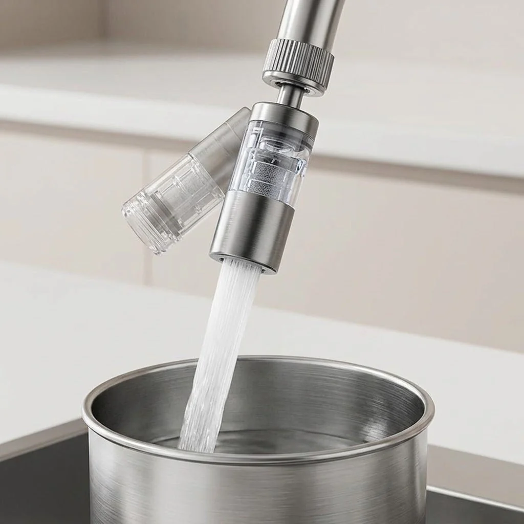 Multi-Angle Swivel Faucet Filter Adapter - Image 2