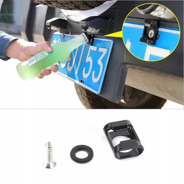 License Plate Mounted Bottle Opener - Image 2