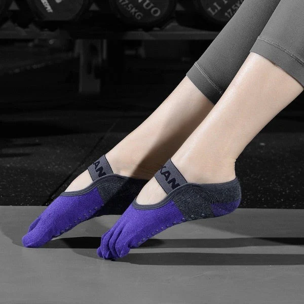 Non-Slip Finger Yoga Socks - Image 1