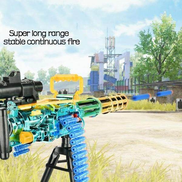 Continuous Soft Shot Bullet Machine Toy - Image 3