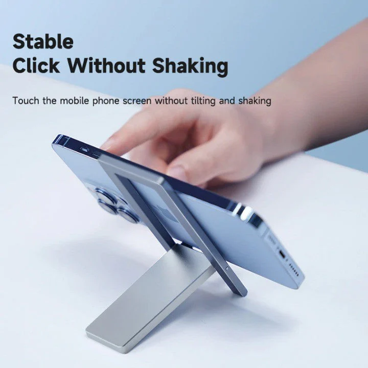 Simple Metalic Foldable Phone Holder - Image 2
