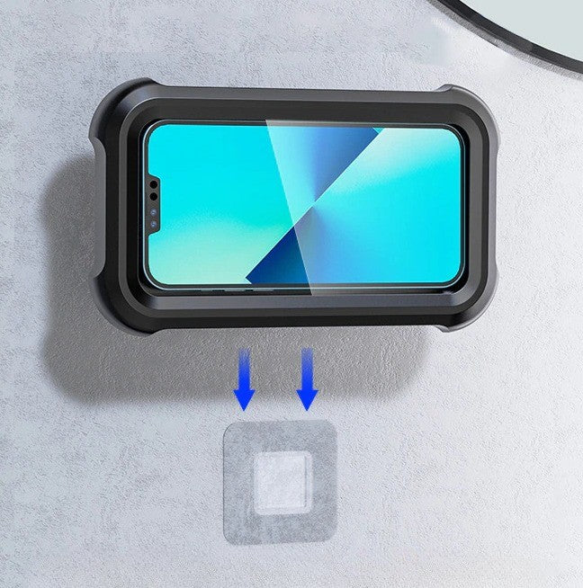 Rotatable Waterproof Shower Buddy Phone Holder - Image 1