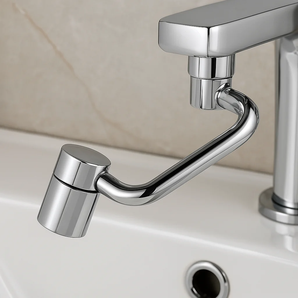 Rotating Multi-Purpose Universal Anti-Splash Faucet Extender