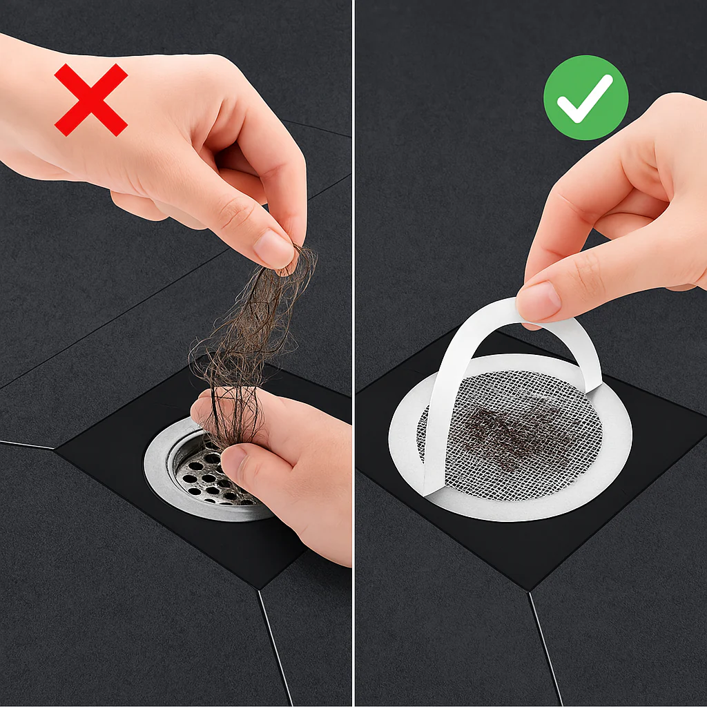 Disposable Hair Catcher Shower Filter - Image 3
