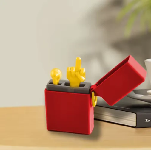 Funny Prank Middle Finger Lighter - Image 2
