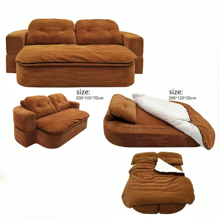 Dream Fold Ultra Soft Convertible Lounge Sofa - Image 3