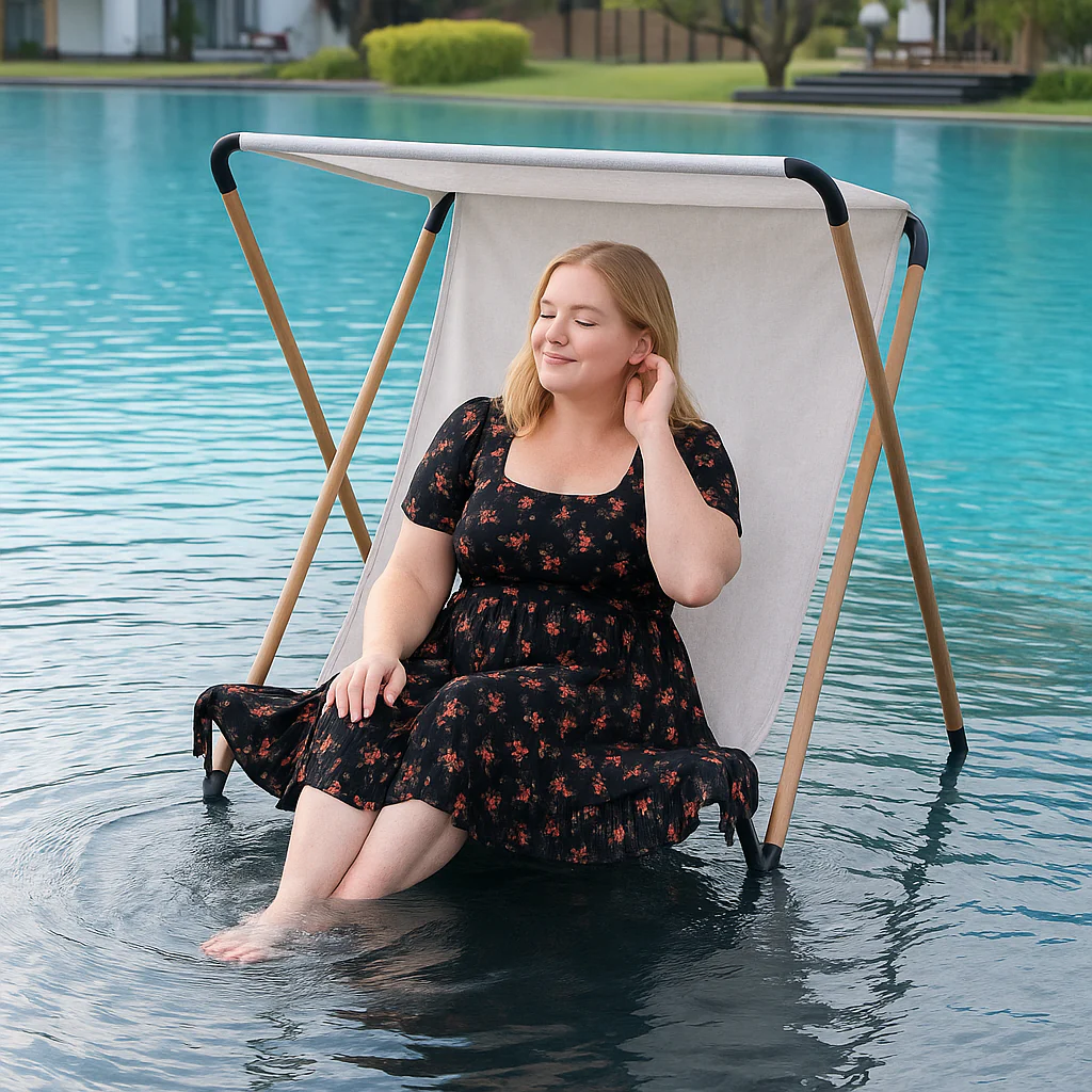 Sun Safe Fold & Go Outdoor Chair - Image 3