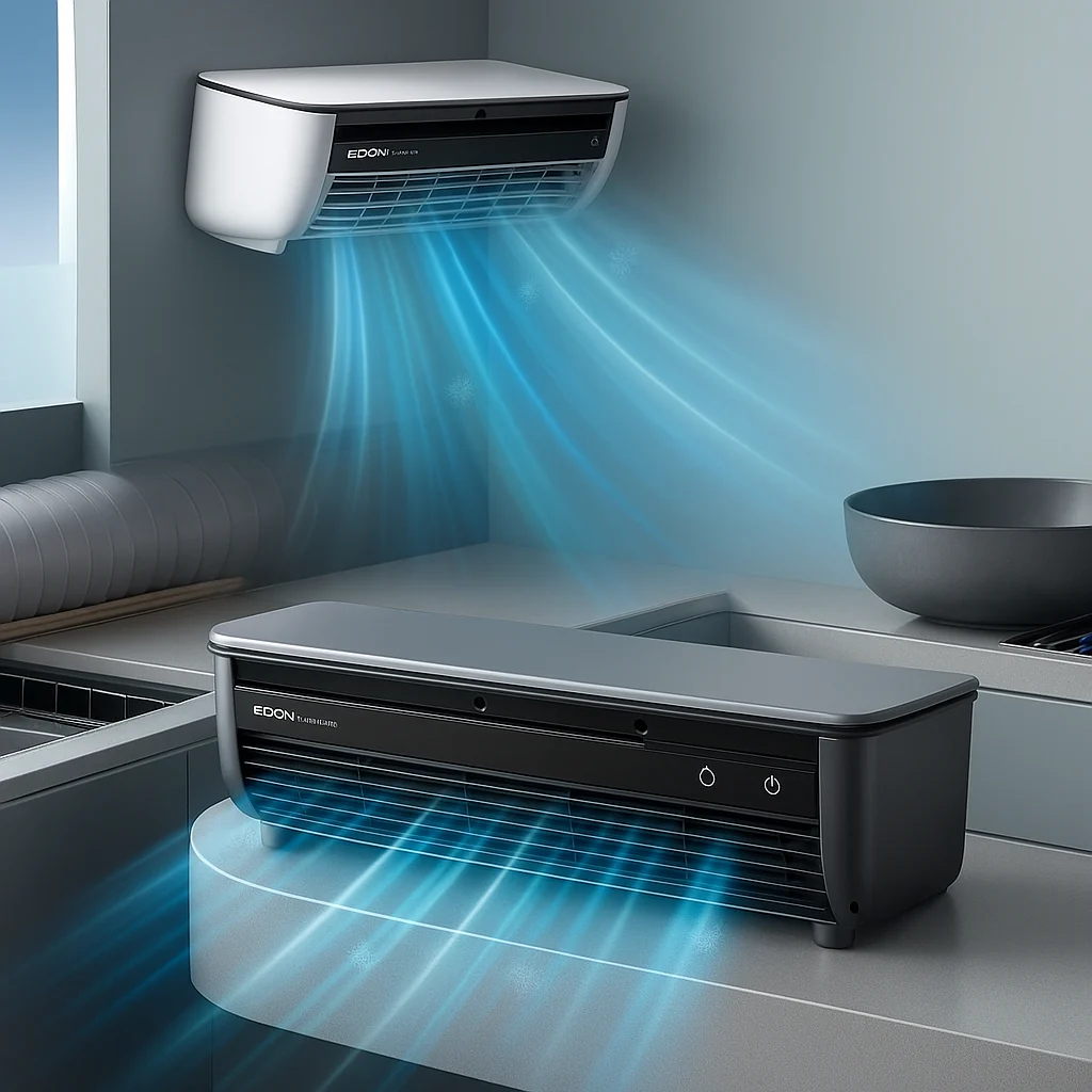 Turbo Air Circulation Remote Wall-Mount Cooling Fan - Image 1