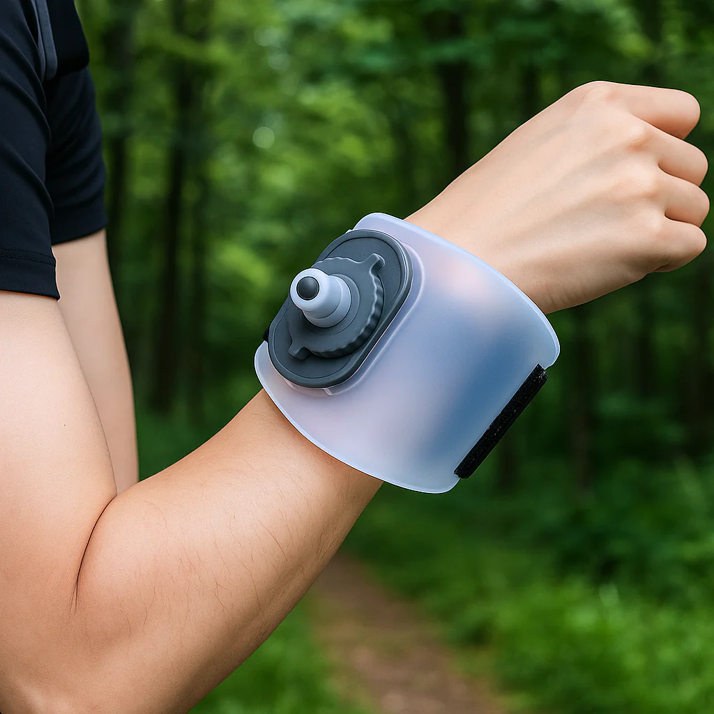 Wristband Hands-Free Water Bottle - Image 1