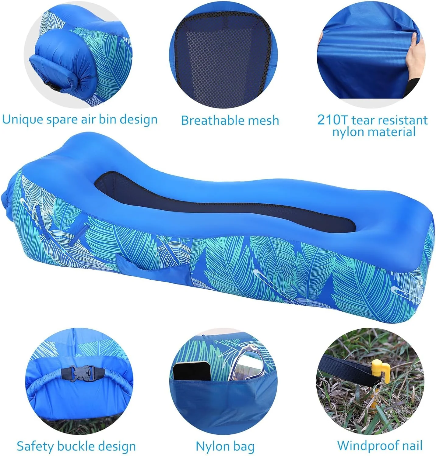 Inflatable Portable Outdoor Air Lounge - Image 3