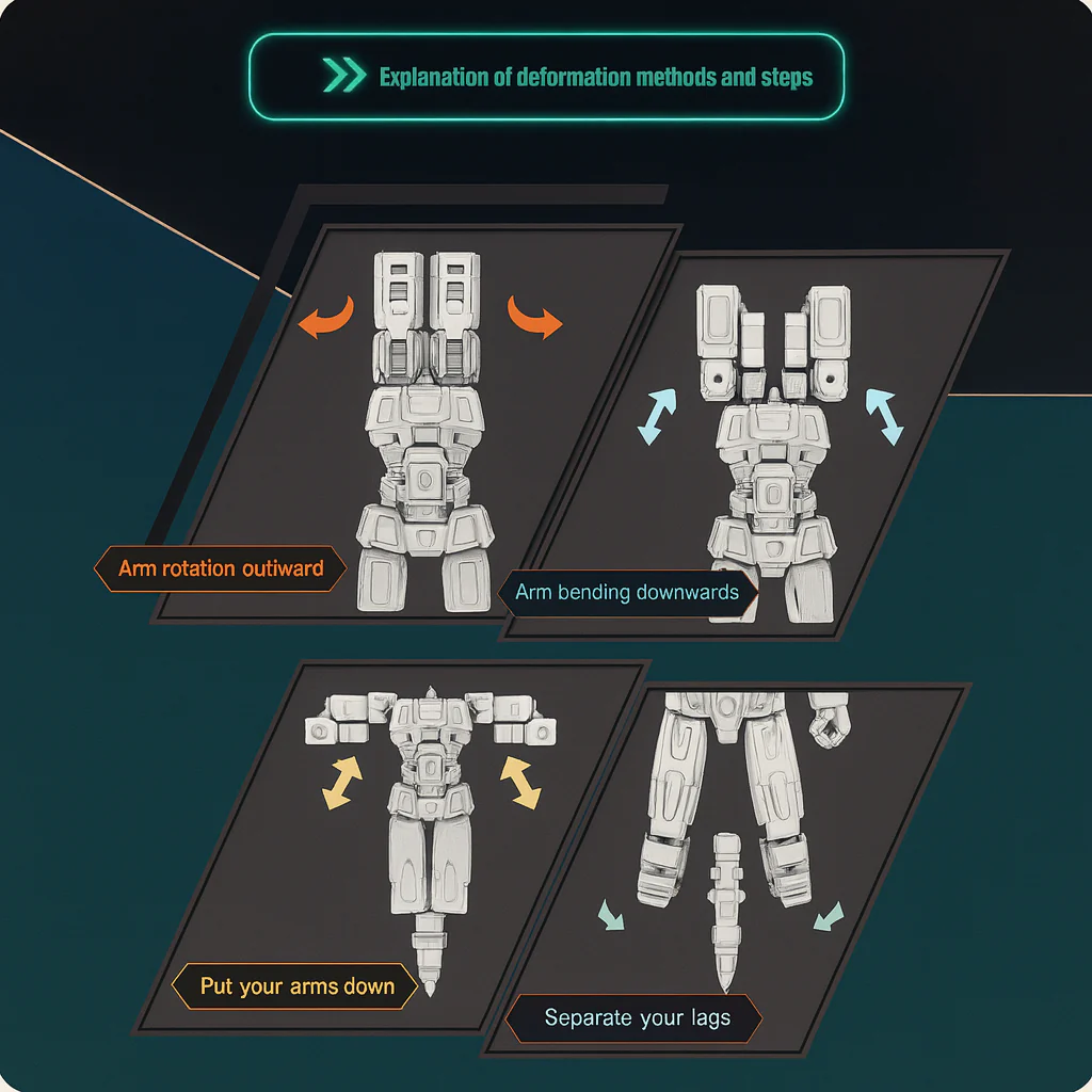 Futuristic Robot Transforming Pen - Image 3