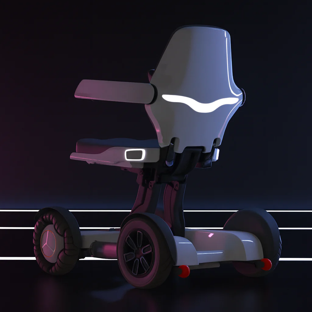 Modern Foldable Electric Mobile Scooter Wheelchair - Image 2