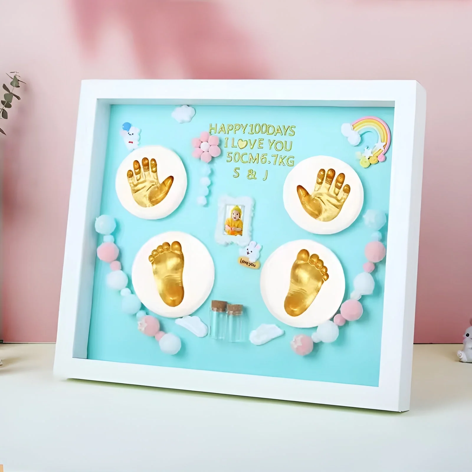 Forever Baby Story DIY Hand & Footprint Kit - Image 2