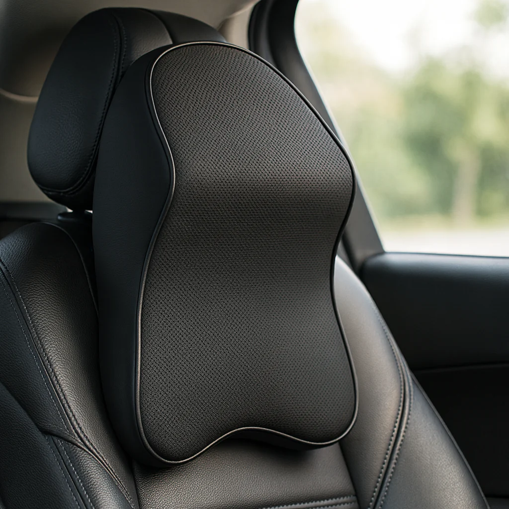 Comfort Time Memory Foam Car Pillow Headrest