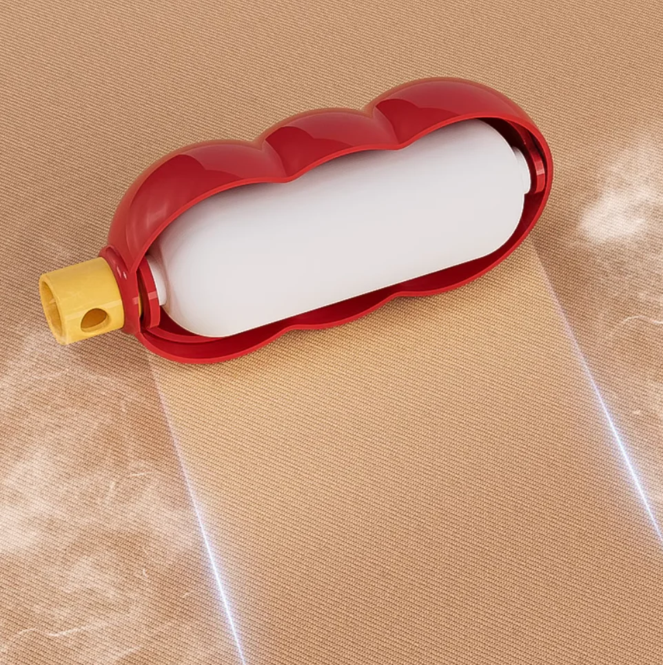 Mini Reusable Strong Adhesive Lint Roller Keychain