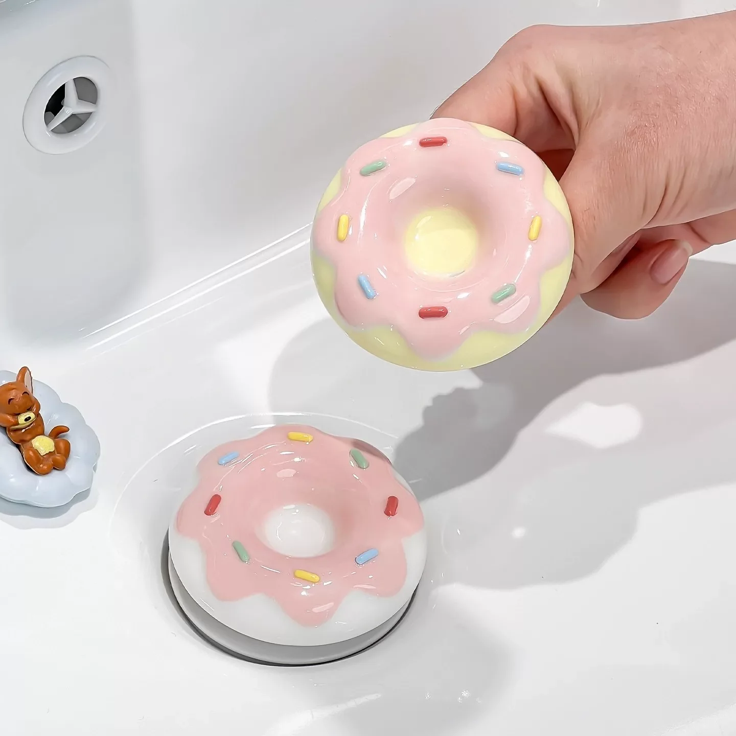 Donut-Shape Anti Odor Sink Drain Stopper - Image 2