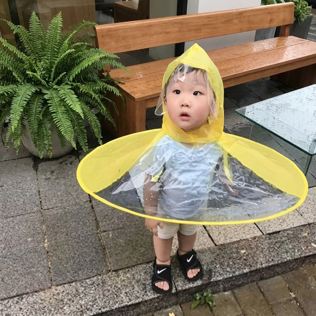Hands Free Funny Poncho for Kids - Image 1