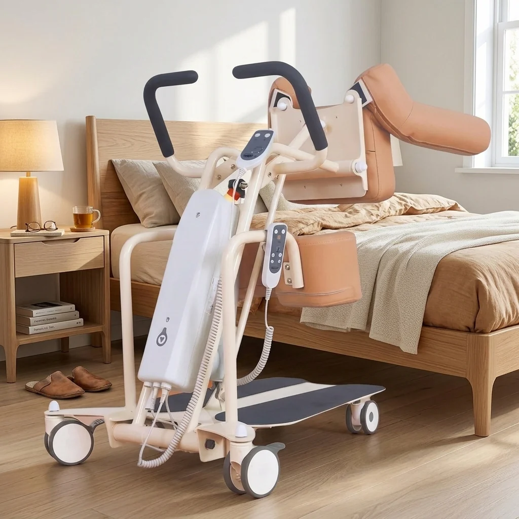 Easy Lift Patient Elderly Mobility Transfer Chair - Image 1