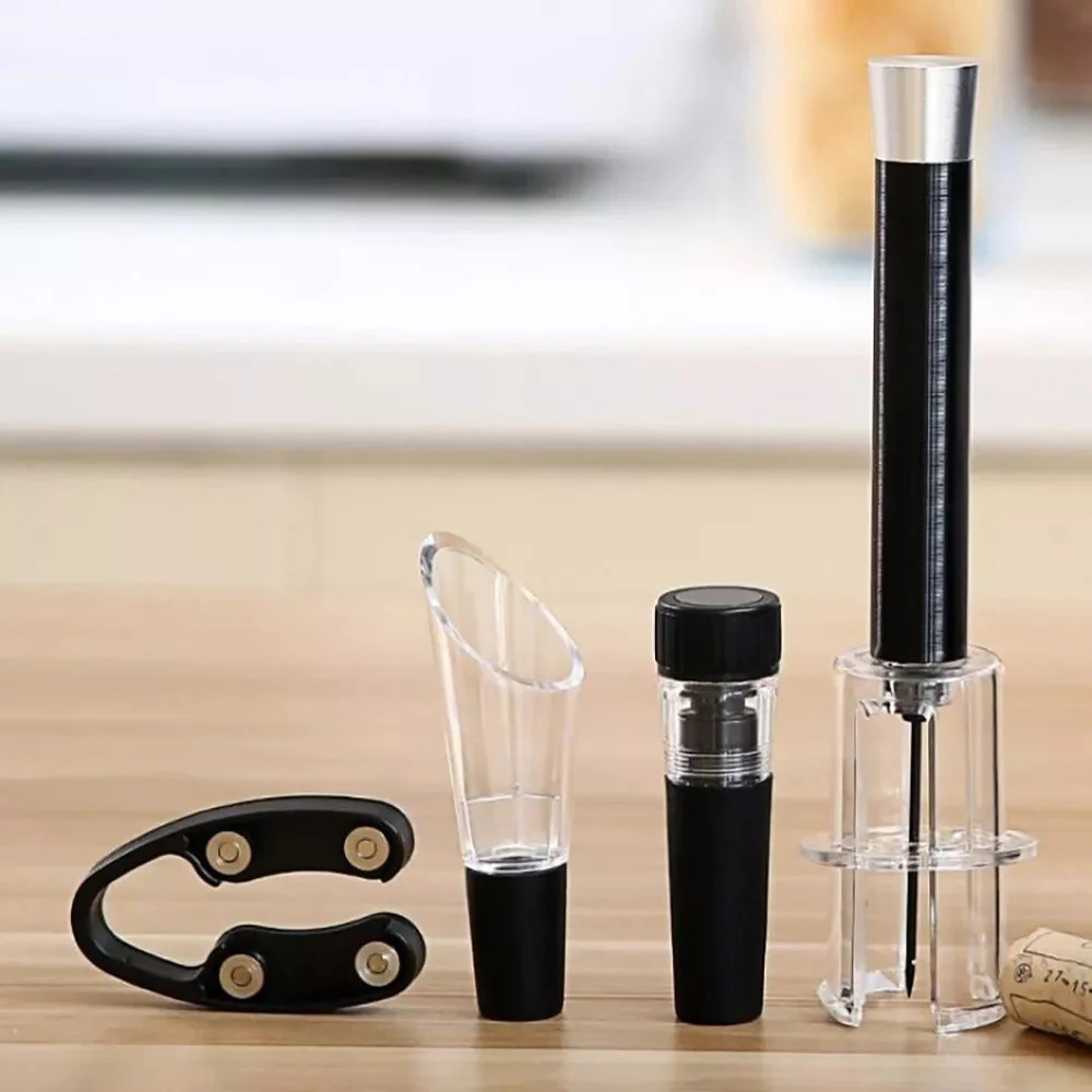 Air Pressure Wine Opener Set - Image 3