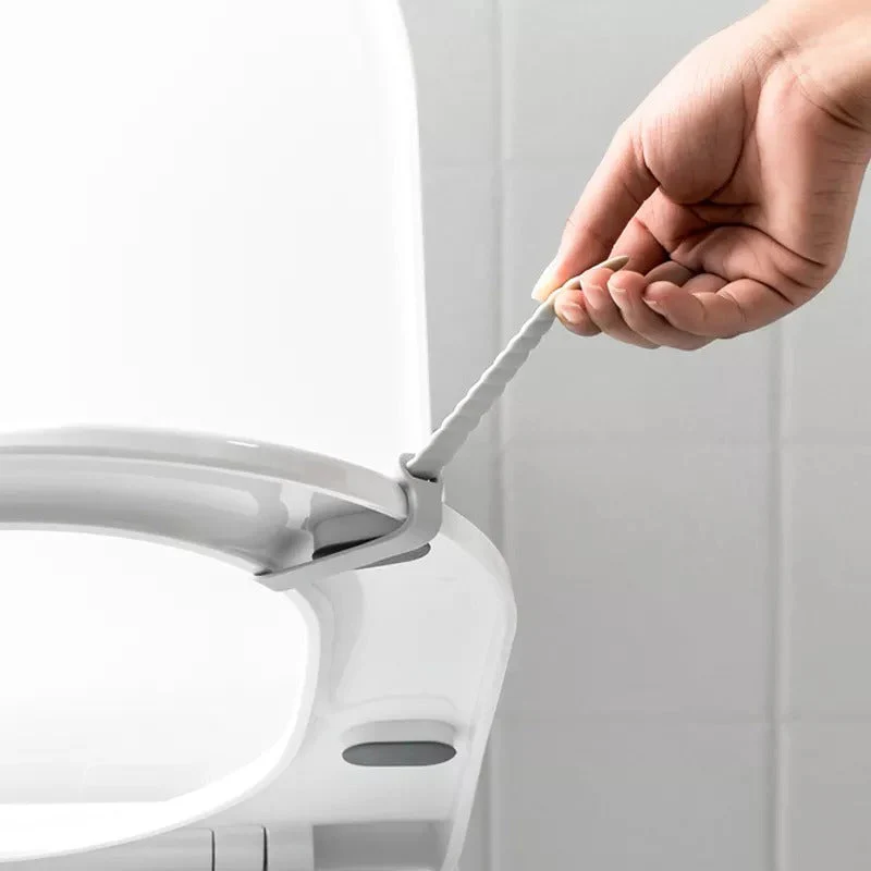 No-Touch Silicone Toilet Seat Lifter Clip - Image 2